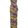 Florien Printed Gown -Vetdiet Shop 0400014067886 WILDNARCISSUSGOLD
