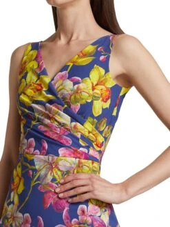 Florien Printed Gown -Vetdiet Shop 0400014067886 WILDNARCISSUSGOLD A5