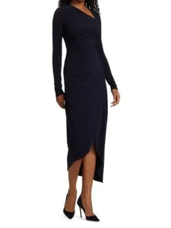 Halston Giorgia Jersey Cocktail Dress -Vetdiet Shop 0400014775865 INK A1