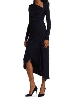 Halston Giorgia Jersey Cocktail Dress -Vetdiet Shop 0400014775865 INK A2