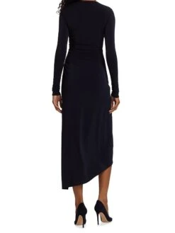 Halston Giorgia Jersey Cocktail Dress -Vetdiet Shop 0400014775865 INK A3