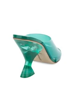 Madonna Vinyl Mules 9 Madonna Vinyl Mules -Vetdiet Shop 0400016014525 GREEN A2