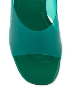 Madonna Vinyl Mules 10 Madonna Vinyl Mules -Vetdiet Shop 0400016014525 GREEN A3