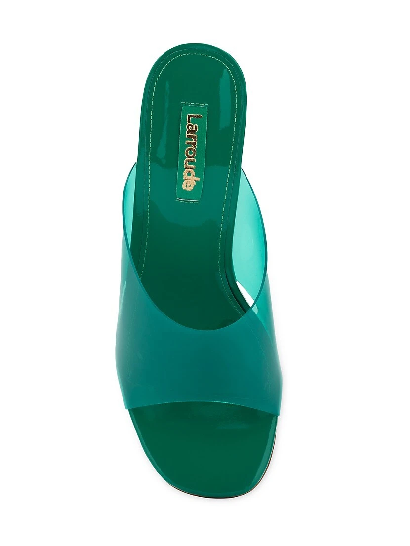 Madonna Vinyl Mules 7 Madonna Vinyl Mules - Image 5