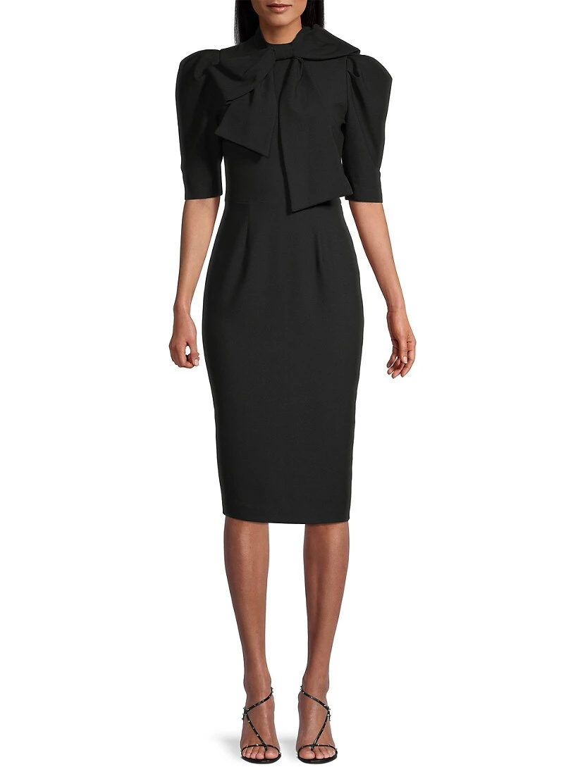 Ara Bow-Neck Sheath Dress 5 Ara Bow-Neck Sheath Dress - Image 3