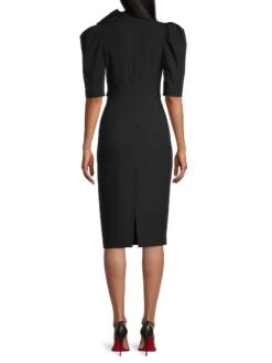 Ara Bow-Neck Sheath Dress 12 Ara Bow-Neck Sheath Dress -Vetdiet Shop 0400016489326 BLACK A3