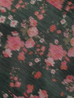 Polly Floral Ikat Off-The-Shoulder Gown -Vetdiet Shop 0400016692412 BLACKFLORALIKAT A6