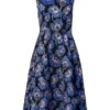 Carolina Herrera Jacquard A-Line Midi-Dress