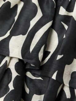 Tiered Empire-Waist Minidress 12 Tiered Empire-Waist Minidress -Vetdiet Shop 0400017811458 BLACKMULTI A6