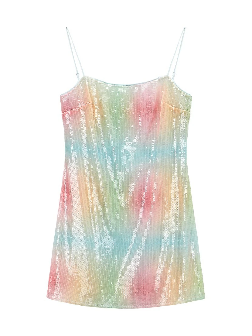 Staud Jenny Sequin-Embellished Minidress 3 Staud Jenny Sequin-Embellished Minidress