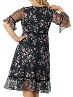 Wildflower Embroidered Dress -Vetdiet Shop 0400018388387 MOONLITGARDEN A2
