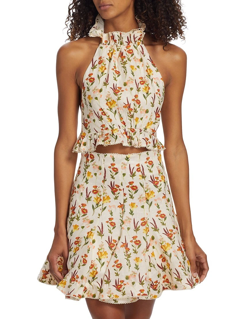 Nardo Clementina Linen Halter Top 5 Nardo Clementina Linen Halter Top - Image 3