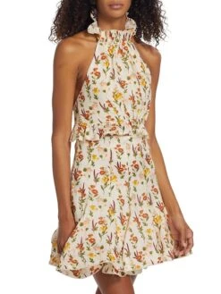 Nardo Clementina Linen Halter Top 12 Nardo Clementina Linen Halter Top -Vetdiet Shop 0400018478290 MULTICOLOR A2