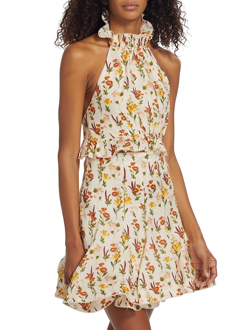 Nardo Clementina Linen Halter Top 6 Nardo Clementina Linen Halter Top - Image 4