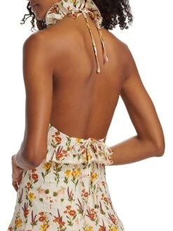 Nardo Clementina Linen Halter Top 14 Nardo Clementina Linen Halter Top -Vetdiet Shop 0400018478290 MULTICOLOR A5