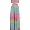 Metallic Rainbow Cut-Out Gown 1 Metallic Rainbow Cut-Out Gown -Vetdiet Shop 0400018497554 MULTI