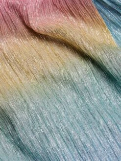 Metallic Rainbow Cut-Out Gown -Vetdiet Shop 0400018497554 MULTI A6