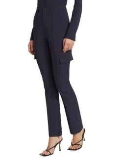 Cinq A Sept Norah Slim Cargo Pants -Vetdiet Shop 0400018523568 NAVY A2