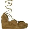 LOEWE X Paula's Ibiza Solar 90MM Wedge Espadrilles 1 LOEWE X Paula's Ibiza Solar 90MM Wedge Espadrilles -Vetdiet Shop 0400018584514 OLIVE