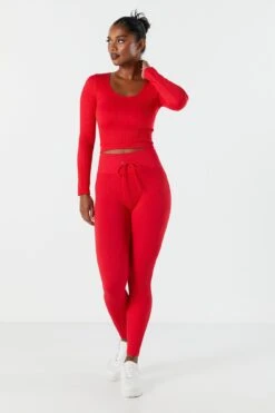 Sommer Ray Seamless Ribbed Long Sleeve Active Top -Vetdiet Shop 078603569261 60 2