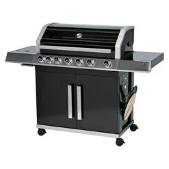 Kingstone KMS Gasgrill Cliff 650-1 Anzahl Brenner: 6, Hauptgrillfläche: 89 X 45 Cm, 24,5 KW