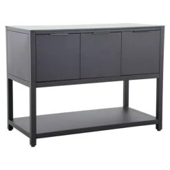Sunfun Melina Grillküchen-Sideboard 60 X 120 X 90 Cm, Schwarz