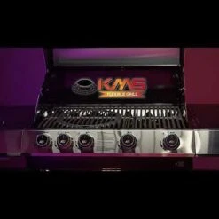 Kingstone KMS Gasgrill Cliff 450-1 Anzahl Brenner: 4, Hauptgrillfläche: 70 X 45 Cm, 17,5 KW -Vetdiet Shop 12 47