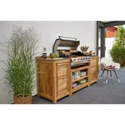 Sunfun Zoe Grillküchen-Modul Schrank Mit Tür, L X B X H: 63 X 58 X 92 Cm, Holz -Vetdiet Shop 12 9