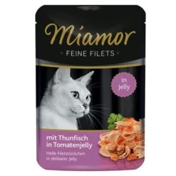 Miamor Fine Fillets In Jelly Saver Pack 24 X 100g -Vetdiet Shop 1 58960 pla miamor feine file 3