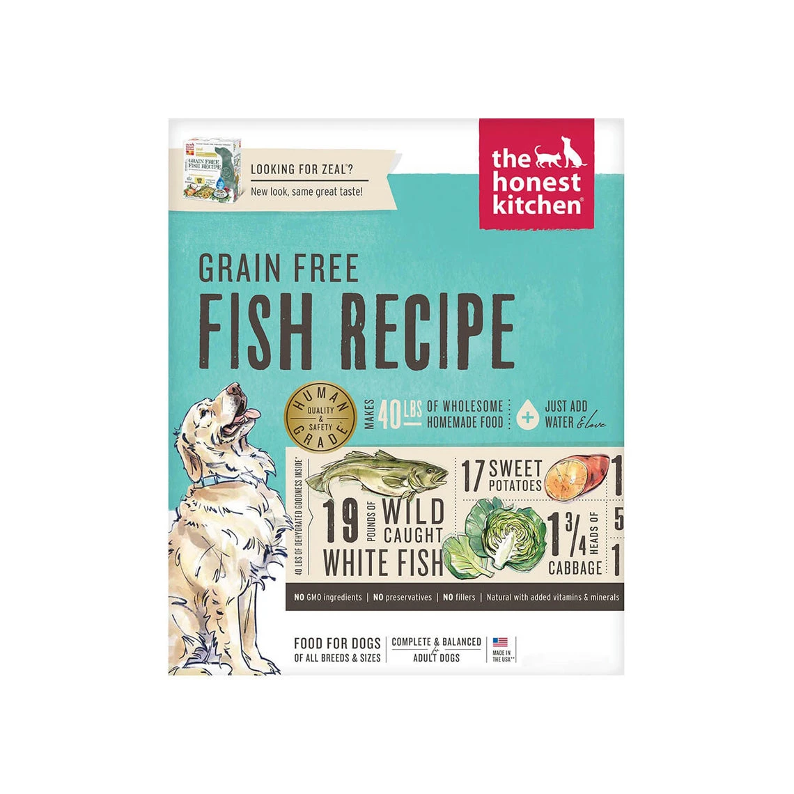 The Honest Kitchen Grain Free Fish Recipe Dehydrated Dog Food 4 The Honest Kitchen Grain Free Fish Recipe Dehydrated Dog Food - Image 2