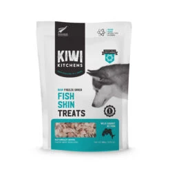 Kiwi Kitchens Raw Freeze Dried Fish Skin Dog Treats