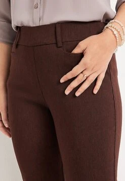 Bengaline Heather Mid Rise Flare Pant -Vetdiet Shop 209019 C2921 alt2