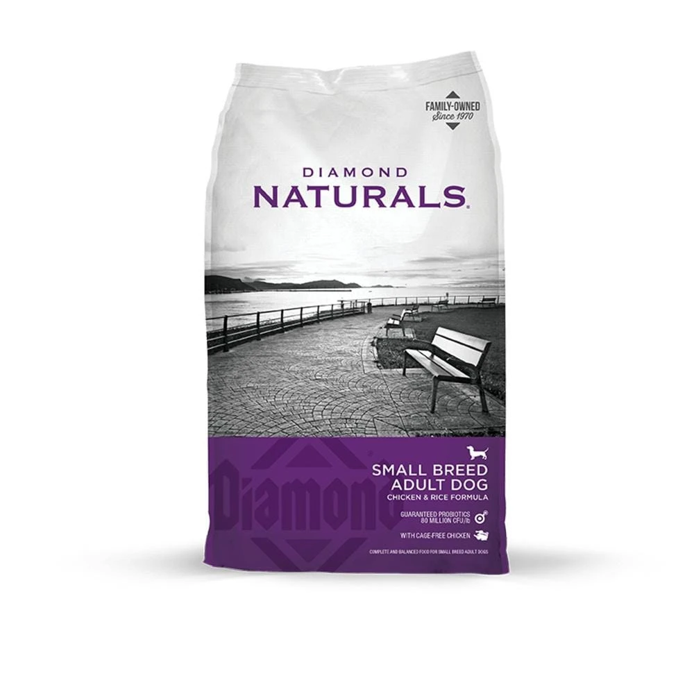 Diamond Naturals Small Breed Chicken & Rice Formula Adult Dry Dog Food 3 Diamond Naturals Small Breed Chicken & Rice Formula Adult Dry Dog Food