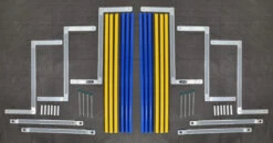 Agility Competition Weave Poles - Plus 2x2 Training System -Vetdiet Shop 350794 12 2 59019.1660249356