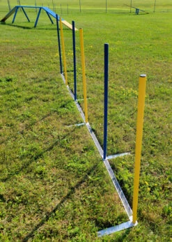 Agility Competition Weave Poles - Plus 2x2 Training System -Vetdiet Shop 350794 6 6 33369.1660248954