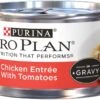 Purina Pro Plan Savor Adult Chicken Entree With Tomatoes Braised In Gravy Canned Cat Food