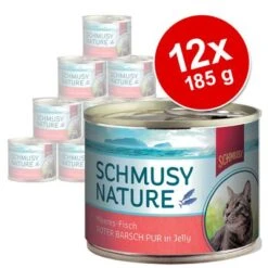 Schmusy Nature Ocean Fish Cans 12 X 185g