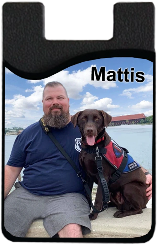 Personalized Card Caddy - Custom Photo 6 Personalized Card Caddy - Custom Photo - Image 4