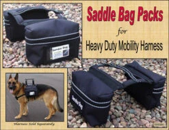 Saddle Bag Packs For Heavy Duty Mobility Harness -Vetdiet Shop 7075552BG 1 full 02863.1638911417