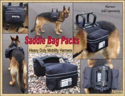Saddle Bag Packs For Heavy Duty Mobility Harness -Vetdiet Shop 7075552BG 2 full 90129.1638911420