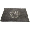 Dog Gone Smart Dirty Dog Doormat Misty Grey -Vetdiet Shop 849670010939