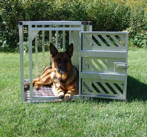 Full Vent Aluminum Dog Crate 4 Full Vent Aluminum Dog Crate - Image 2