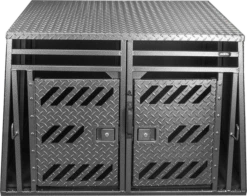 Vetdiet Shop 19 Powder Coated Aluminum 2 Dog Crate