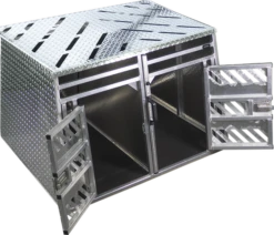 Powder Coated Aluminum 2 Dog Crate -Vetdiet Shop 992252 2 full 07454.1638911439