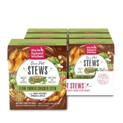 The Honest Kitchen One Pot Stew Dog Wet Food 27 The Honest Kitchen One Pot Stew Dog Wet Food -Vetdiet Shop B088439ZGT CasePack pt02