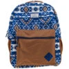 "Recess" Hooey Backpack Navy/White W/Aztec 2 "Recess" Hooey Backpack Navy/White W/Aztec -Vetdiet Shop BP051NVTN 01