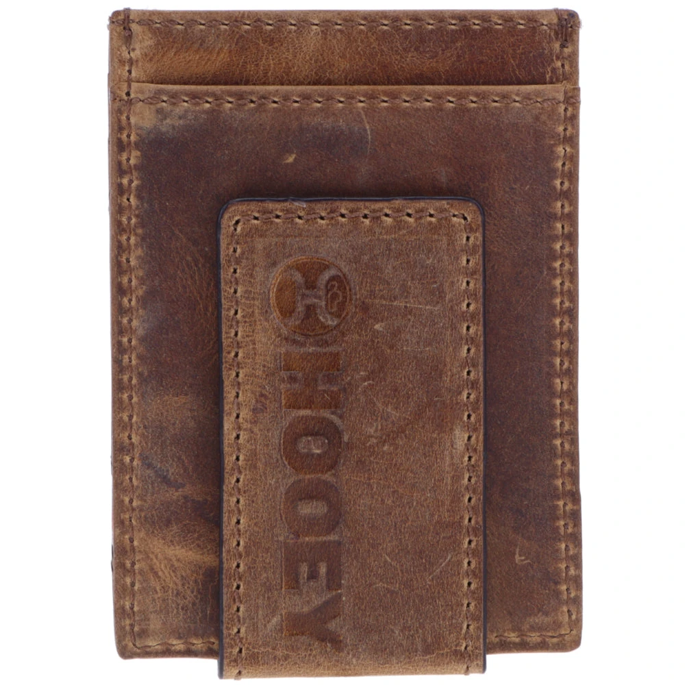 "Hooey Original " Money Clip Tan W/Sunset Serape Print 4 "Hooey Original " Money Clip Tan W/Sunset Serape Print - Image 2