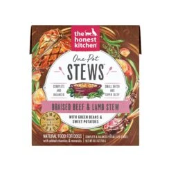 The Honest Kitchen One Pot Stew Dog Wet Food 31 The Honest Kitchen One Pot Stew Dog Wet Food -Vetdiet Shop OnePotStewBraisedBeef LambStewwithGreenBeans SweetPotatoes10.5ozCarton