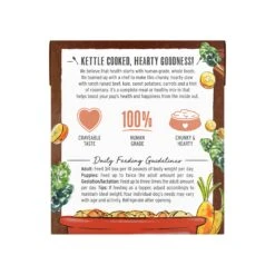 The Honest Kitchen One Pot Stew Dog Wet Food 23 The Honest Kitchen One Pot Stew Dog Wet Food -Vetdiet Shop OnePotStewRoastedBeefStewwithKale SweetPotatoes Carrots10.5ozCartonBack