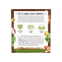 The Honest Kitchen One Pot Stew Dog Wet Food 29 The Honest Kitchen One Pot Stew Dog Wet Food -Vetdiet Shop OnePotStewSlowCookedChickenStewwithSweetPotato Spinach Apples10.5ozCartonBack